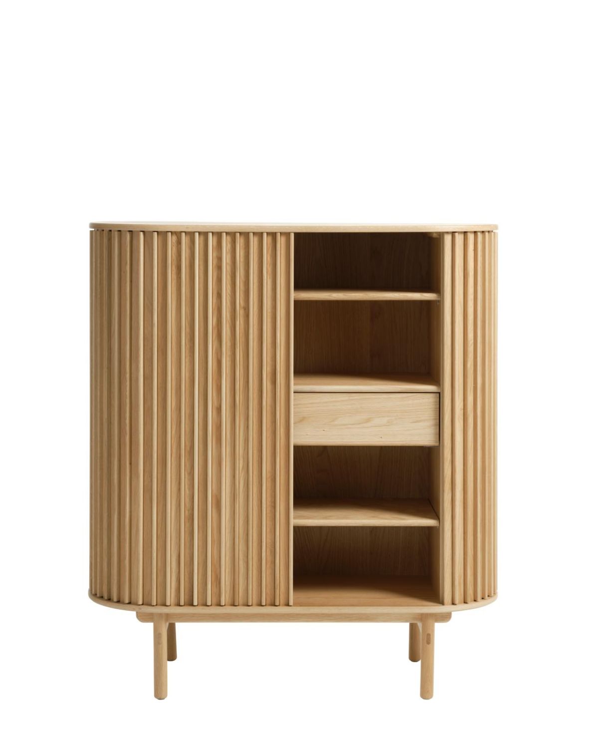 Dřevěná skříňka ve skandinávském stylu Carno (46040200)