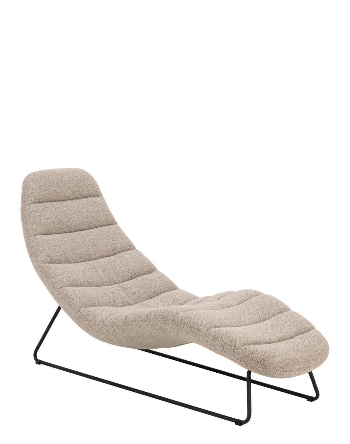 Nowoczesny szezlong do salonu Chaplin, beż