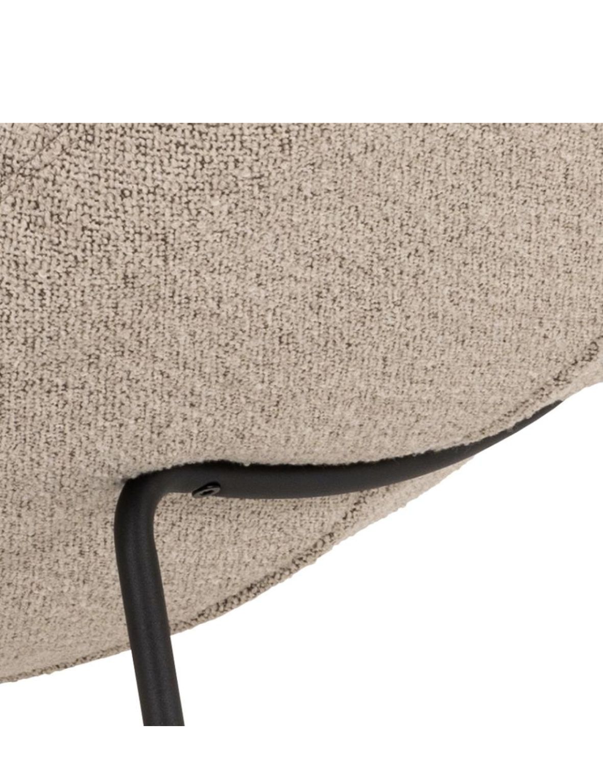 Nowoczesny szezlong do salonu Chaplin, beż