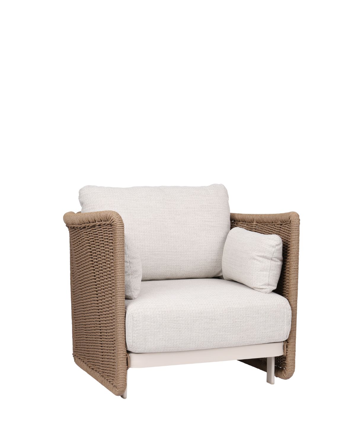 zestaw ogrodowy corsica: 3-osobowa sofa, 2 fotele i stolik kawowy