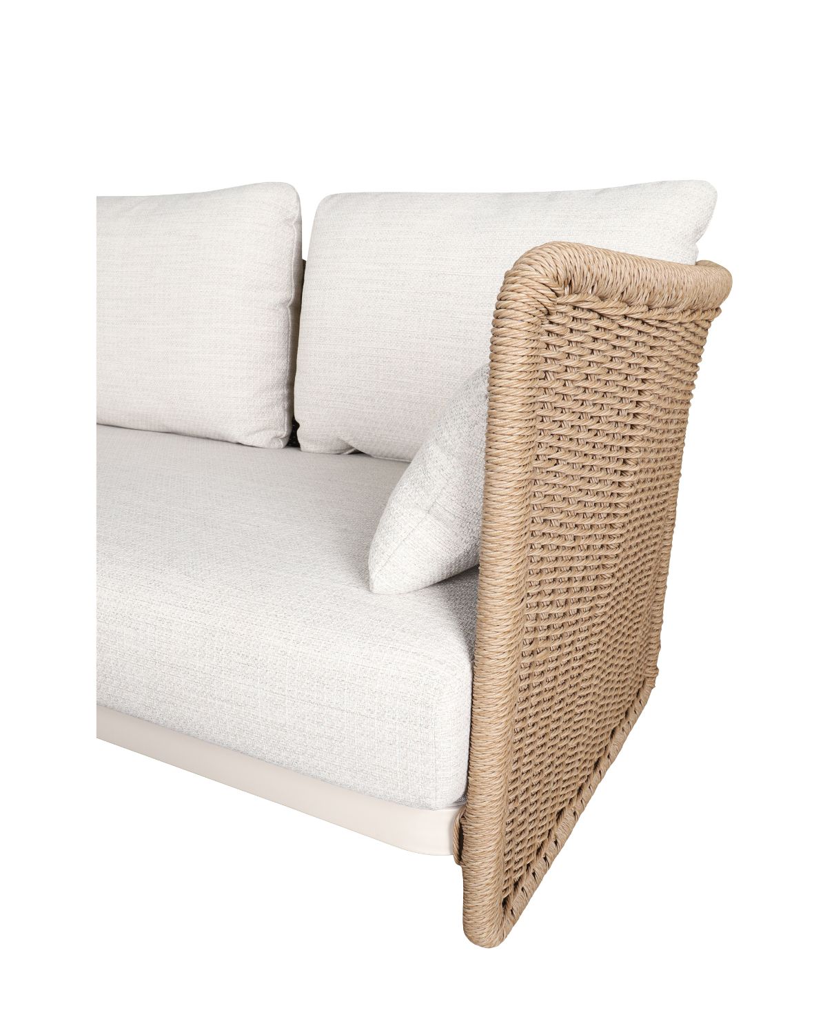 zestaw ogrodowy corsica: 3-osobowa sofa, 2 fotele i stolik kawowy