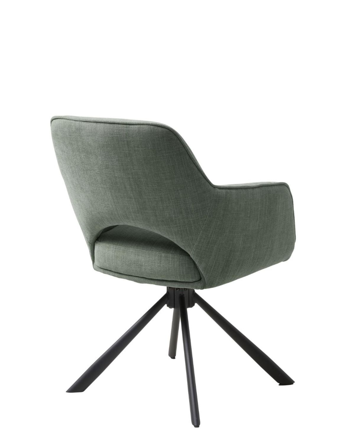 krzesło obrotowe do jadalni cowley, zielone (54900005)