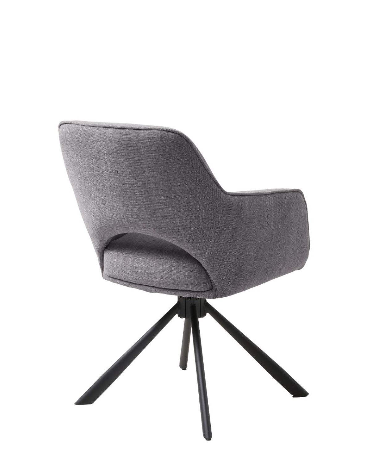 krzesło obrotowe do jadalni cowley, szare (54900003)