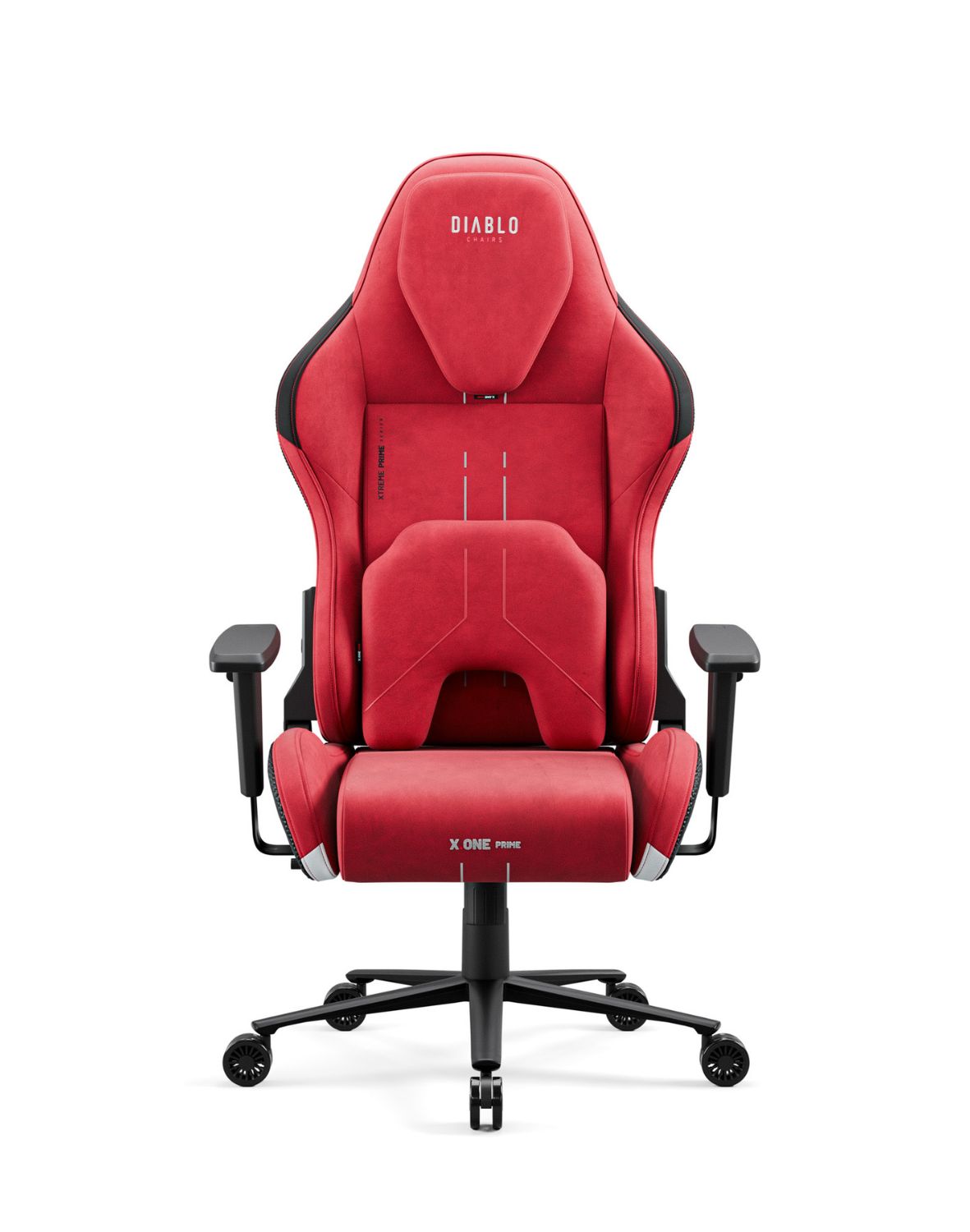 czerwony fotel gamingowy, diablo, prime