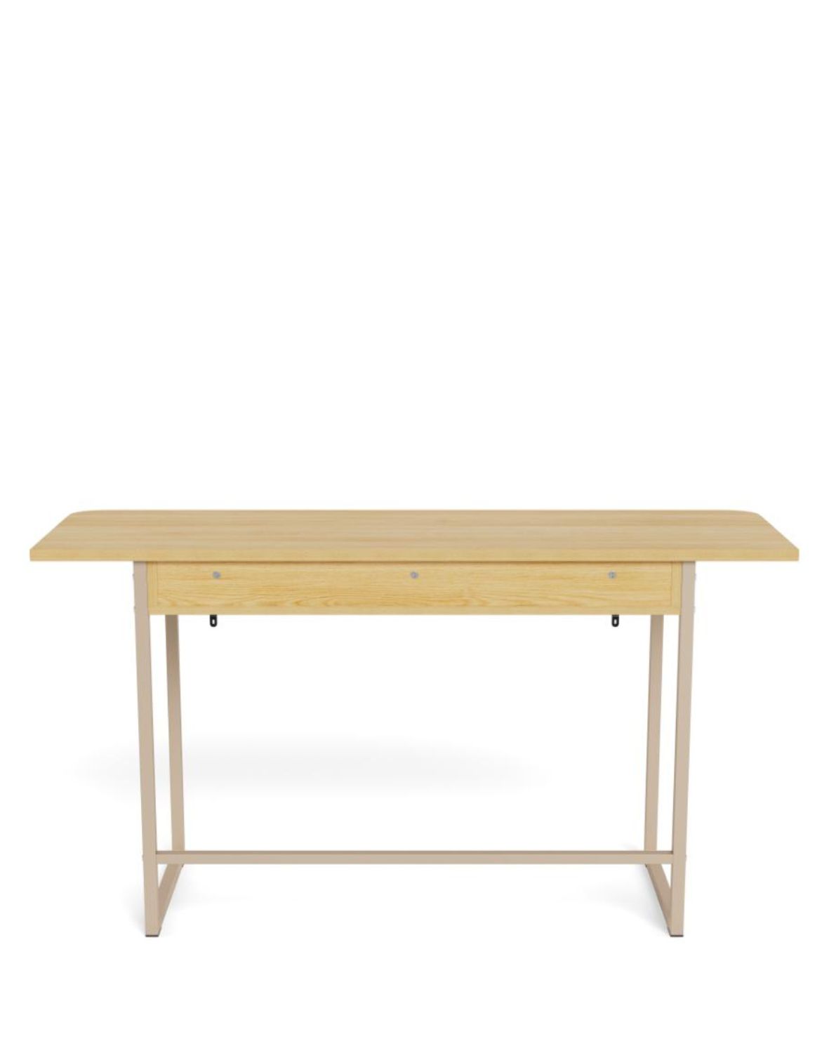 nowoczesna konsola z półkami darlington 140 cm (0000111230)