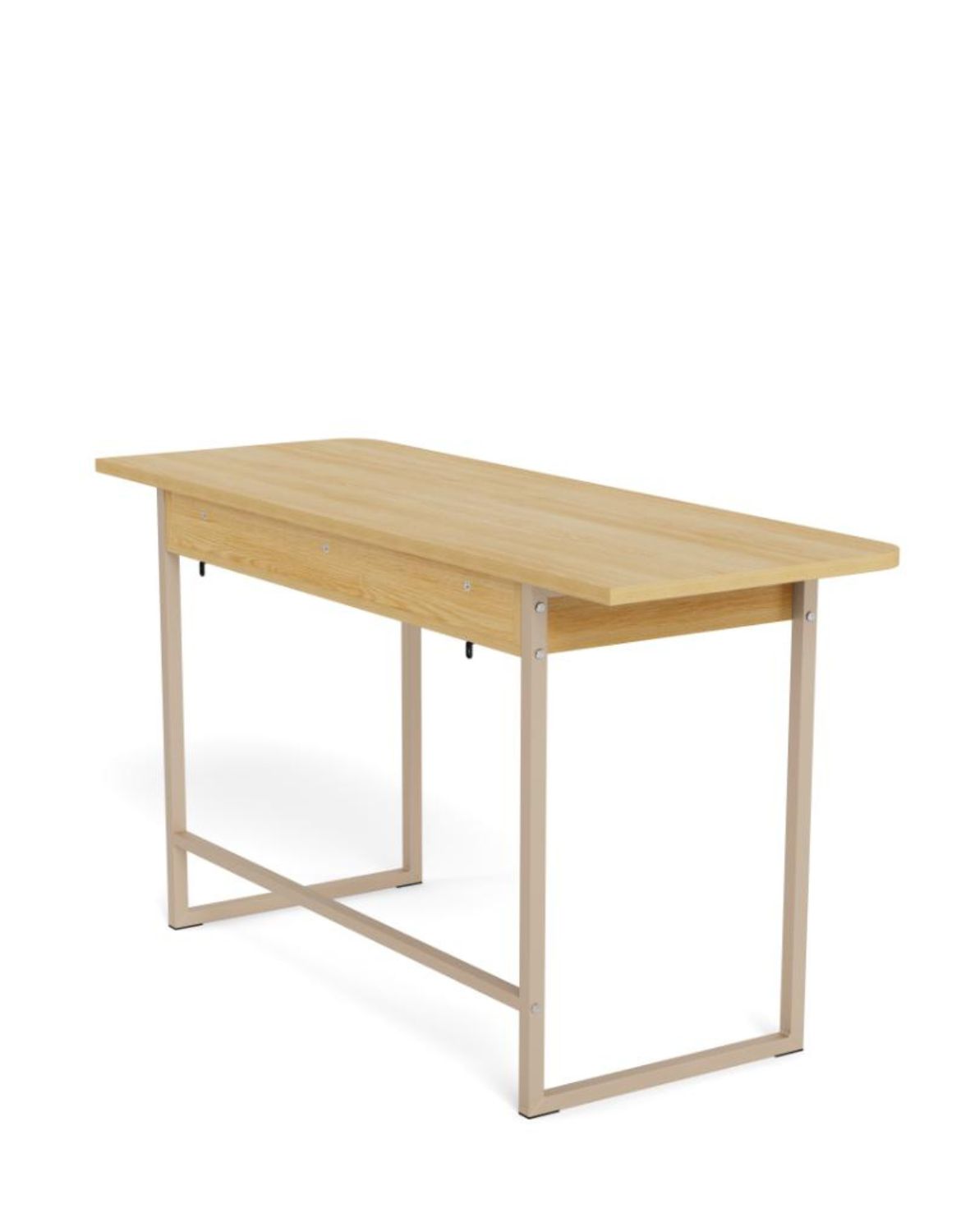 nowoczesna konsola z półkami darlington 140 cm (0000111230)