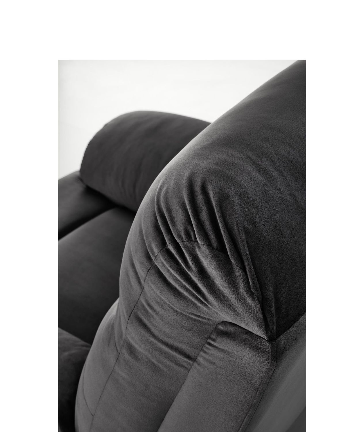 fotel rozkładany z funkcją relax drager, czarny