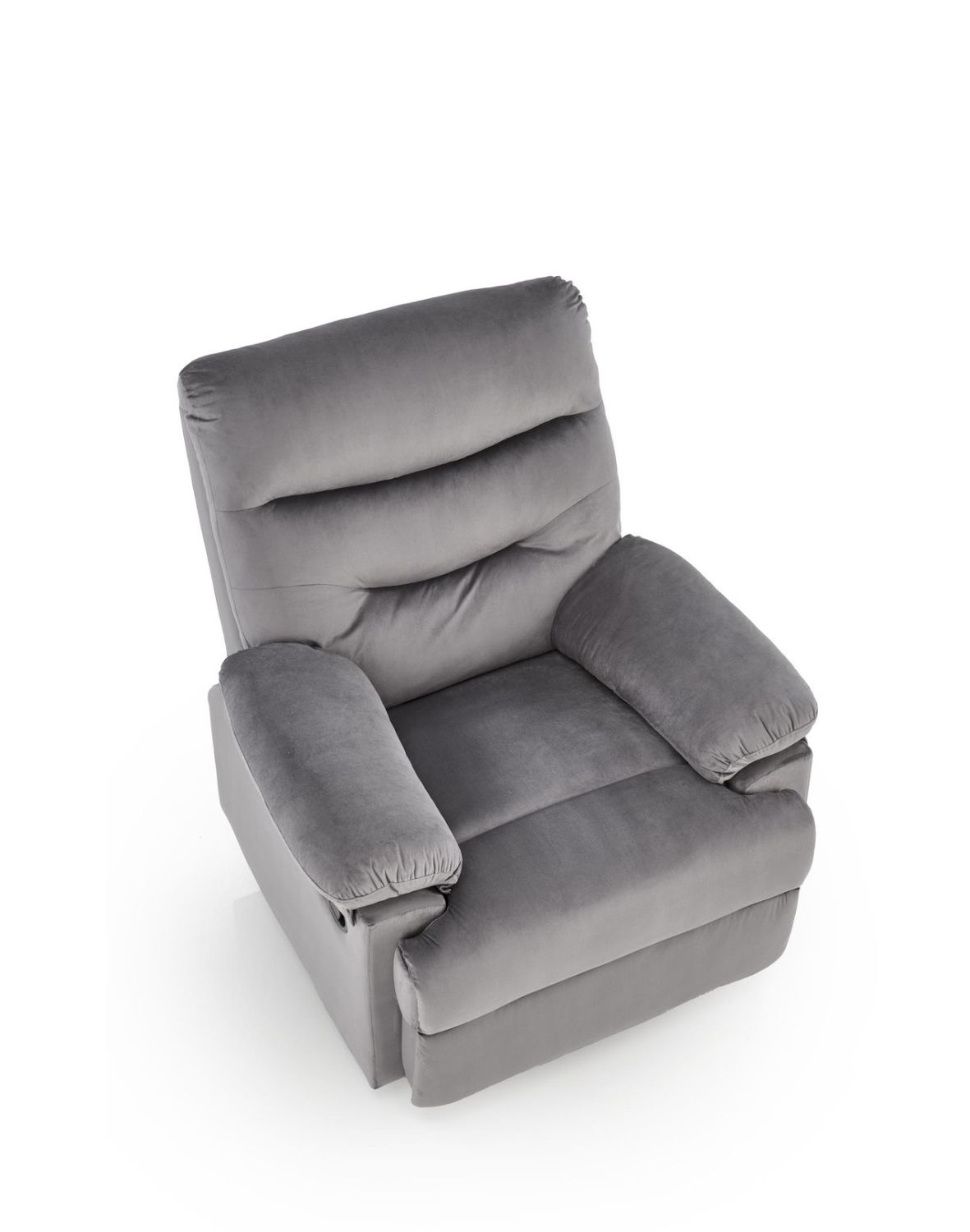 fotel rozkładany z funkcją relax drager, szary
