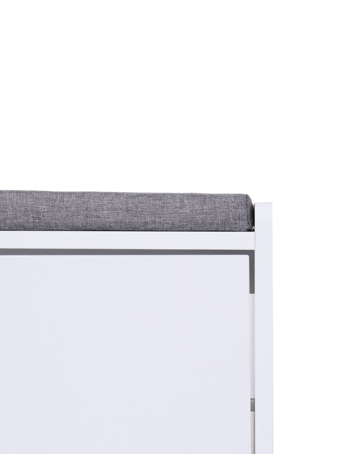 szafka na buty z siedziskiem duna, biała