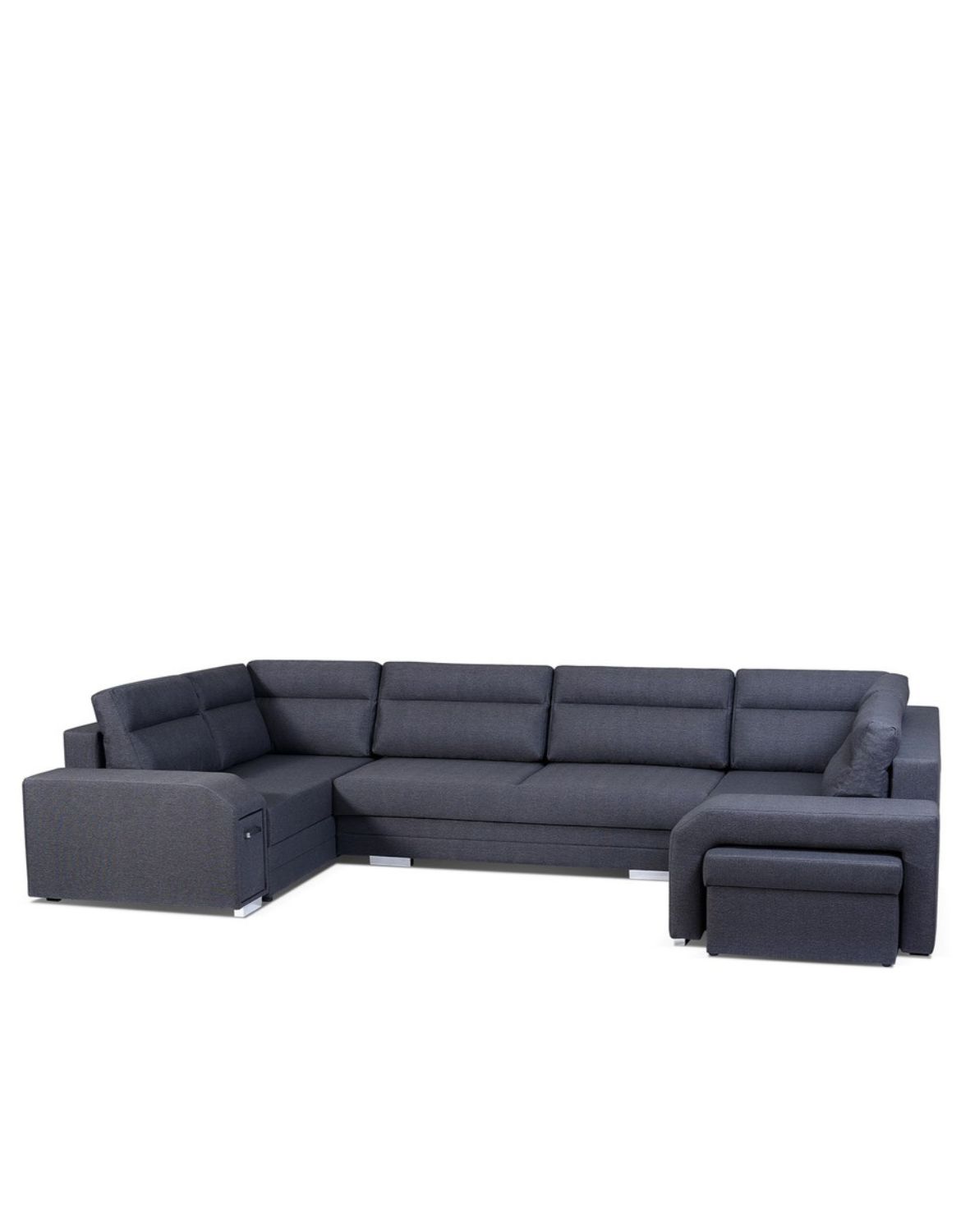 duży narożnik z 4 schowkami alvares u