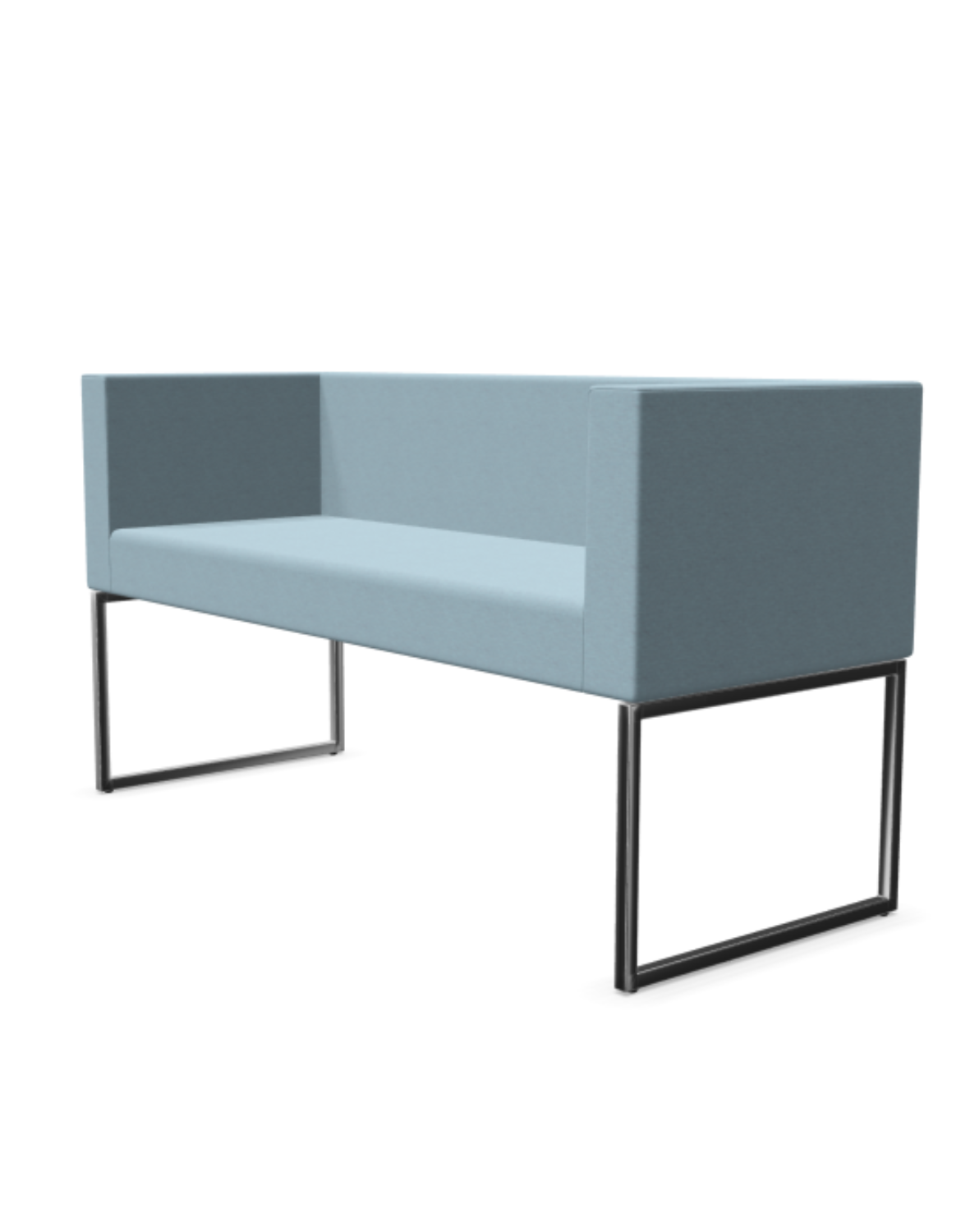 dwuosobowa sofa dallas na metalowych plozach