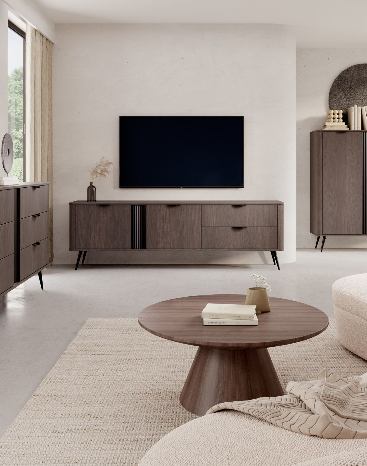 duża szafka rtv stojąca veris 195