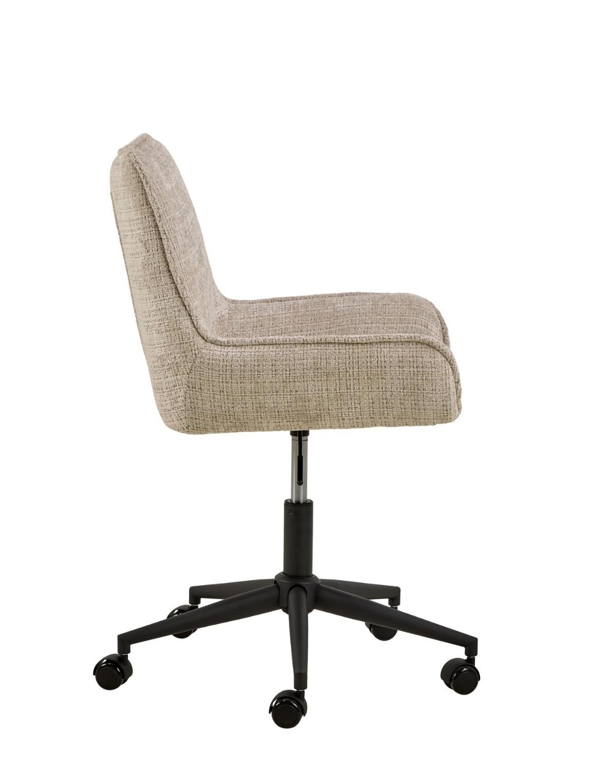 krzesło biurowe eddie, beżowe, regulowane, obrotowe (11932)