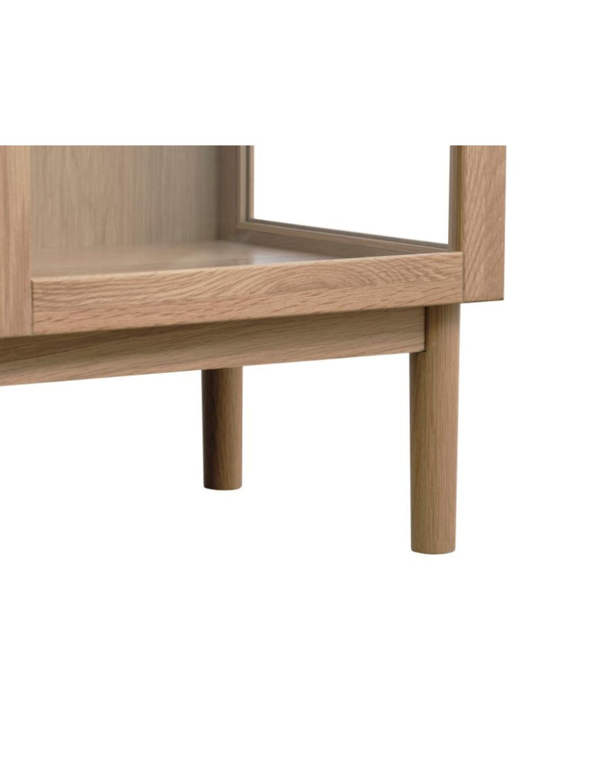 niska witryna do salonu elba (48470200), dąb, 140 cm