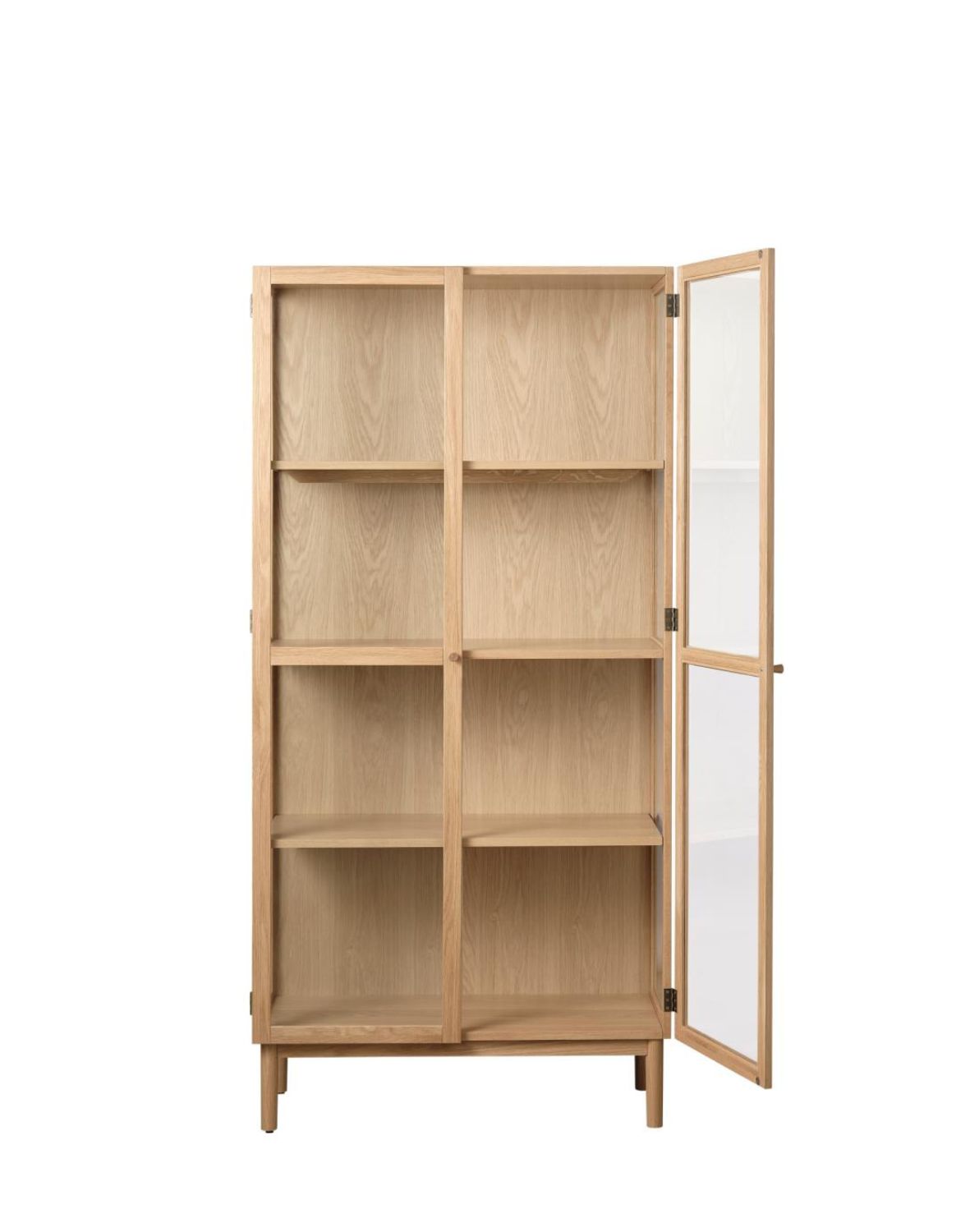 witryna do salonu elba (80200), dąb, 190 cm