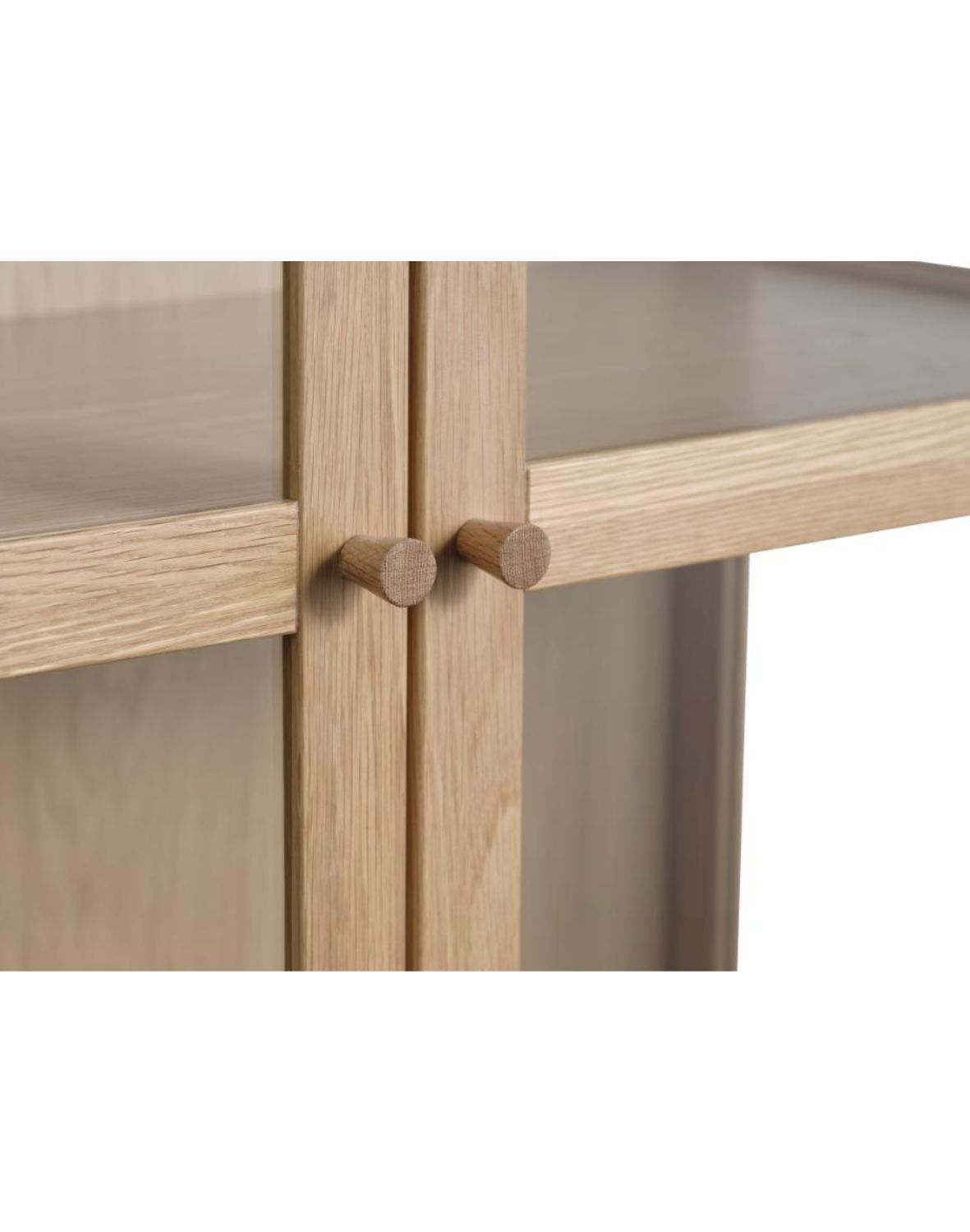 witryna do salonu elba (80200), dąb, 190 cm