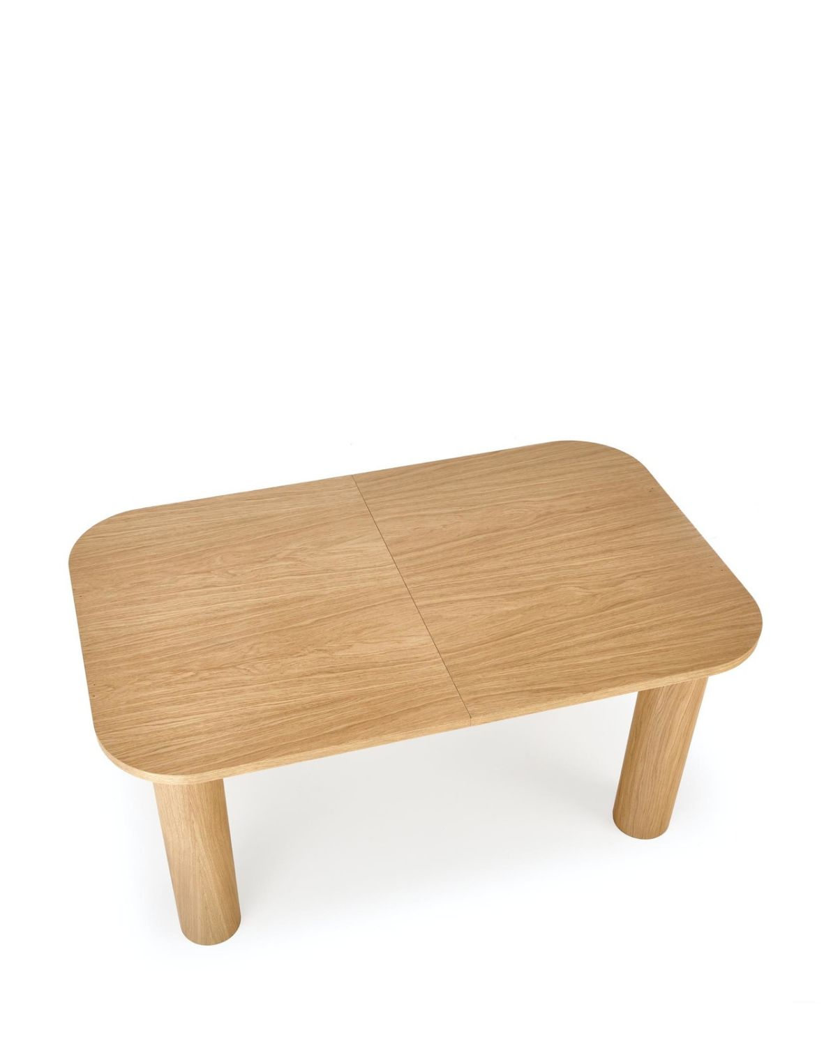 stół rozkładany elefante, prostokątny 160-240x100, dąb naturalny