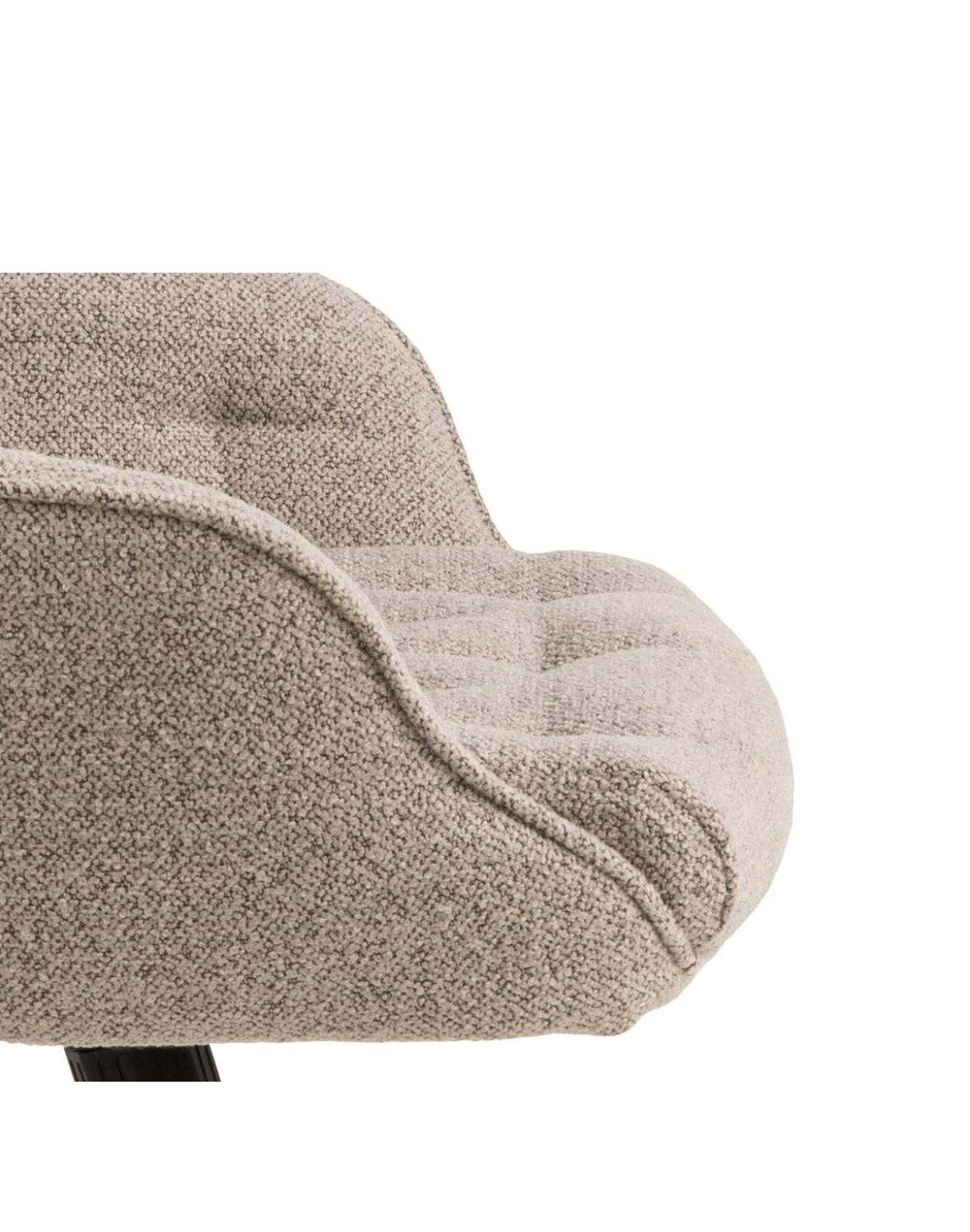 krzesło biurowe erik, beżowe, regulowane, z pikowaniem (09072)