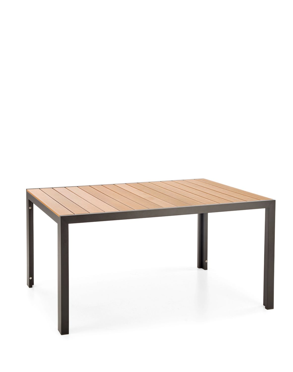 prostokątny stół ogrodowy fierro 150x90 cm, aluminiowy