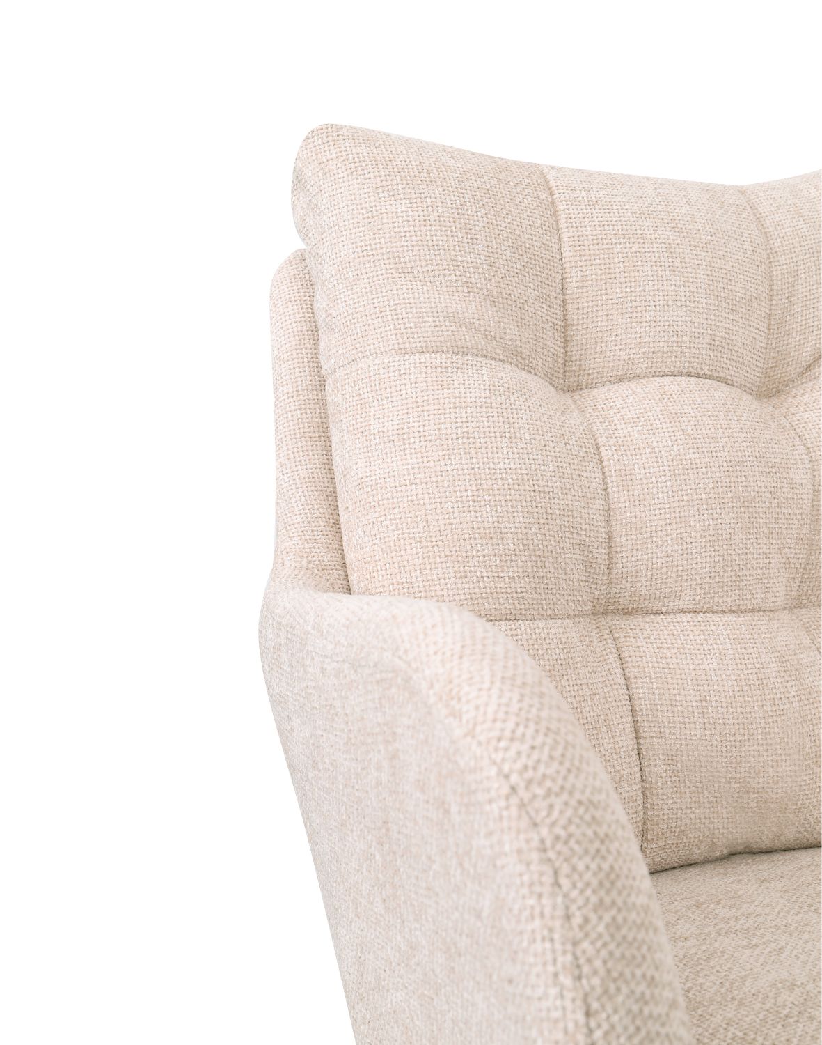 krzesło obrotowe z podłokietnikami fioro, beżowe