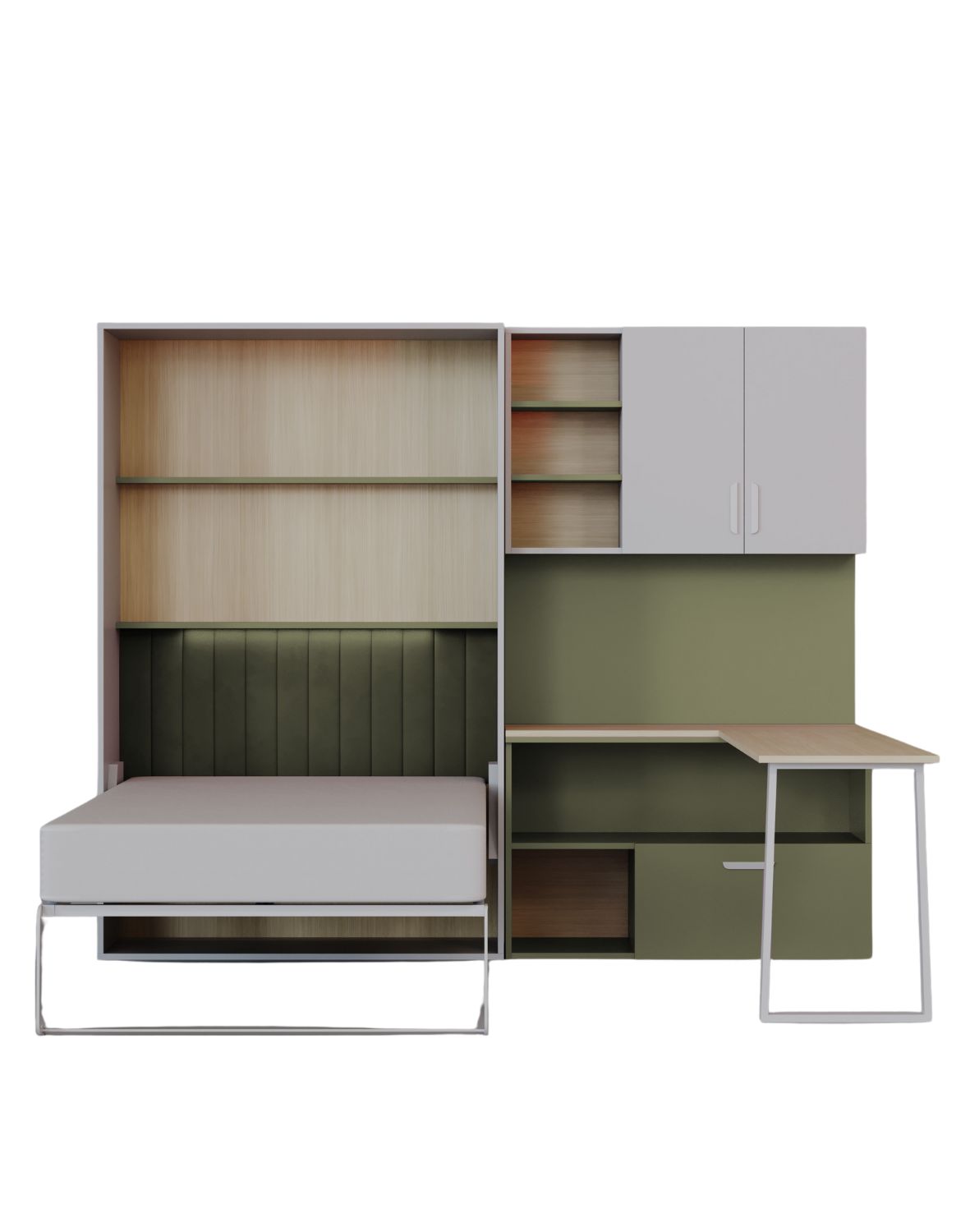 polkotapczan flexi bed lumi zielony oliwka