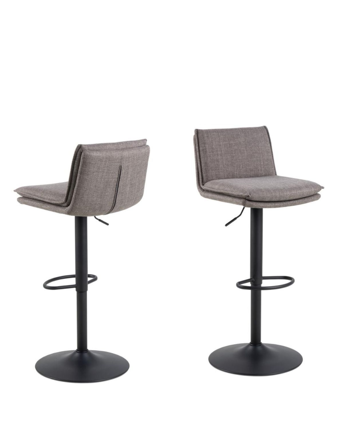 hoker obrotowy Fflynn z regulacją wysokości (99698), jasnoszary