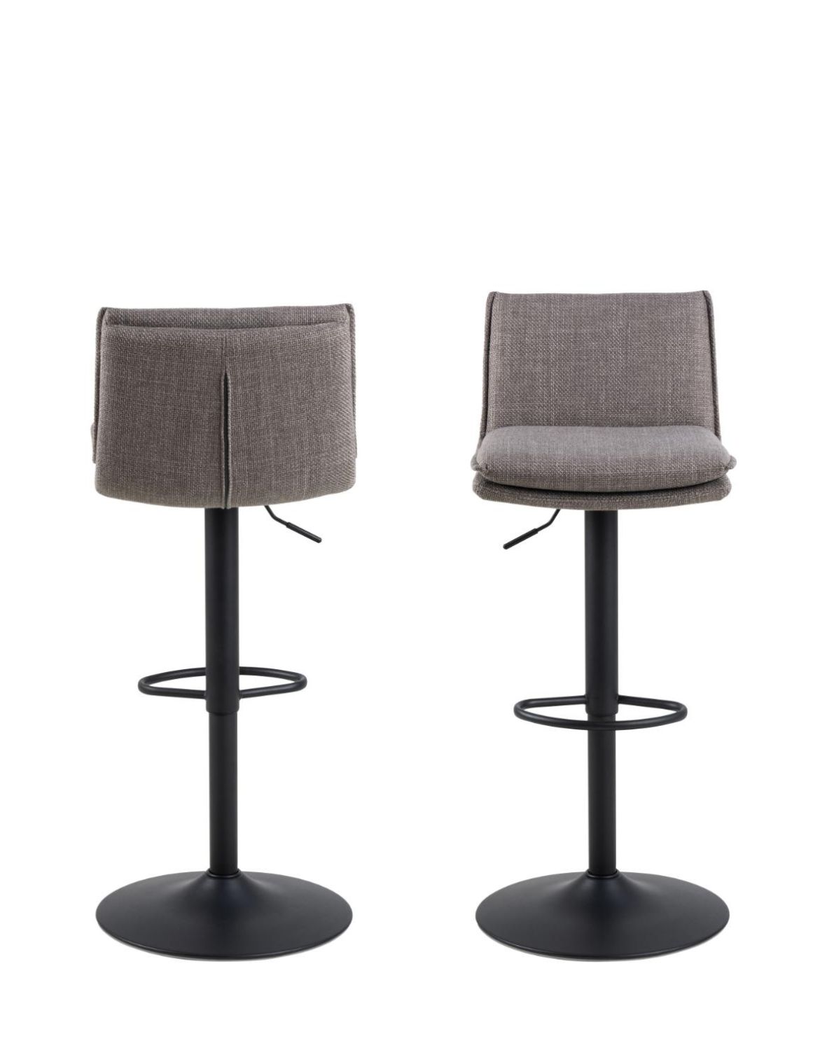 hoker obrotowy Fflynn z regulacją wysokości (99698), jasnoszary