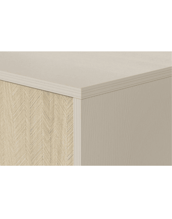 komoda z szufladami forest (ksz106), beżowa