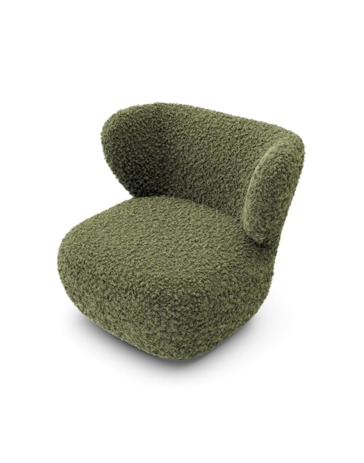 miękki fotel wypoczynkowy zielony avis