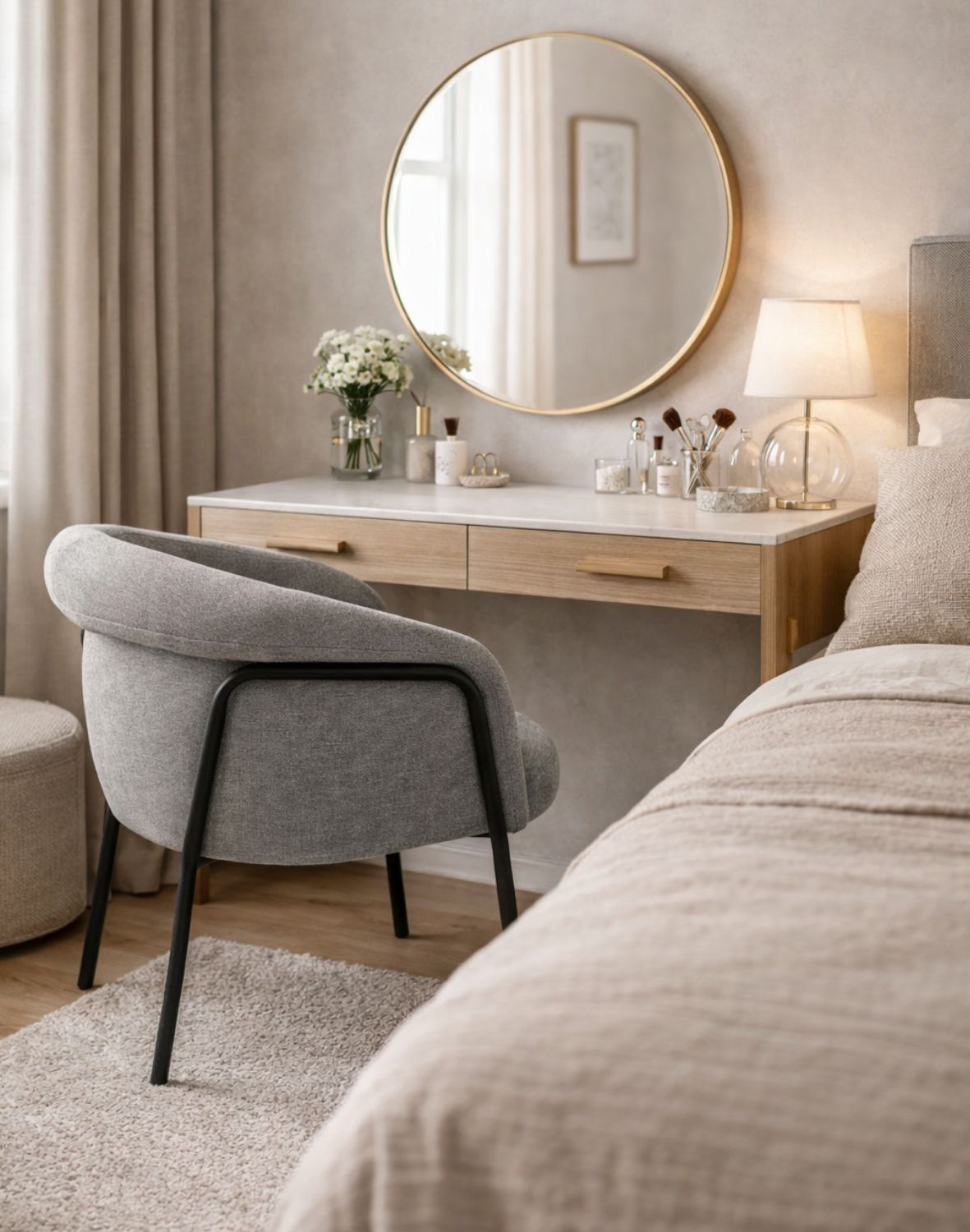 fotel clover brego szary