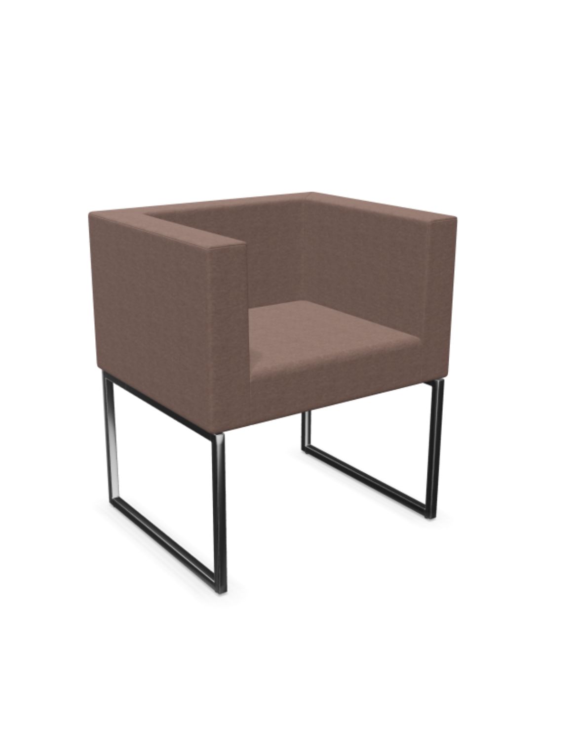 fotel dallas na metalowych plozach