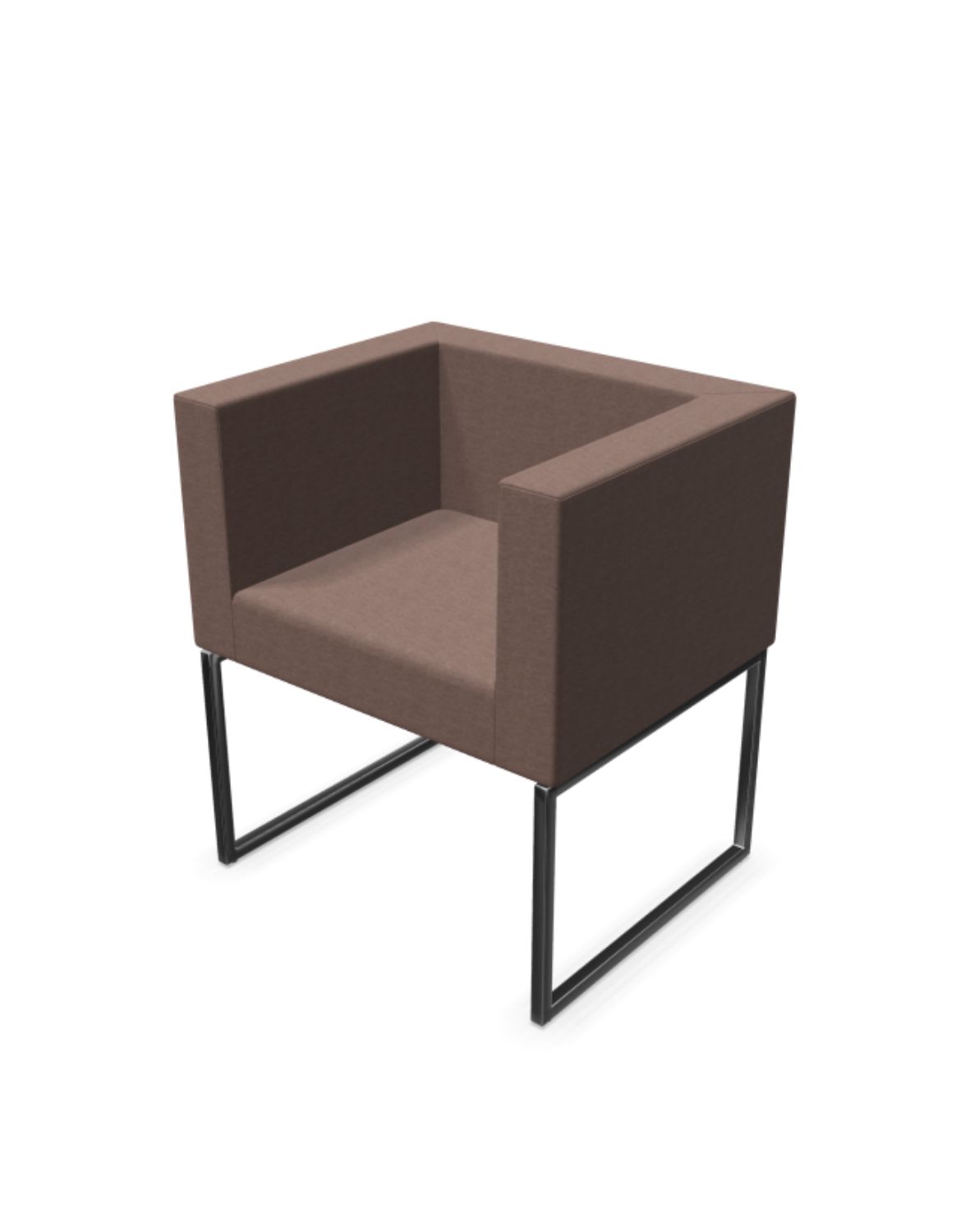 fotel dallas na metalowych plozach