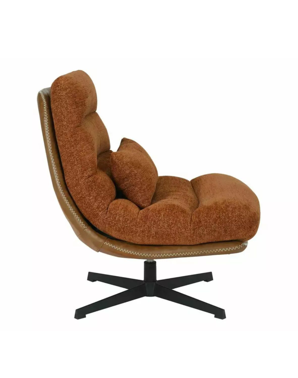 fotel obrotowy felicia raven cynamon