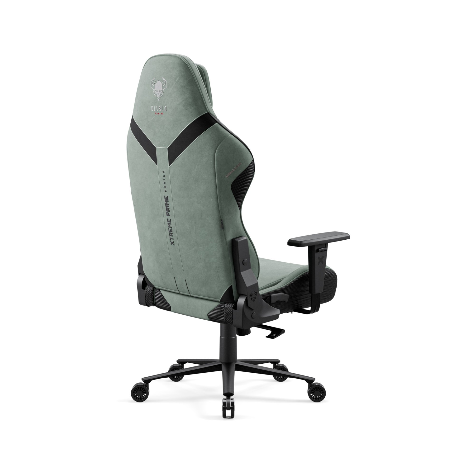 Fotel gamingowy zielony z chłodzącym siedziskiem, Normal Size: Diablo X-One Prime Ghotic Green 12