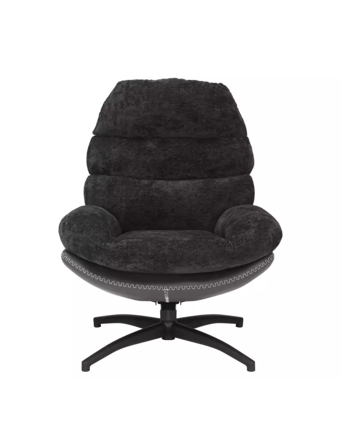 fotel obrotowy giselle czarny