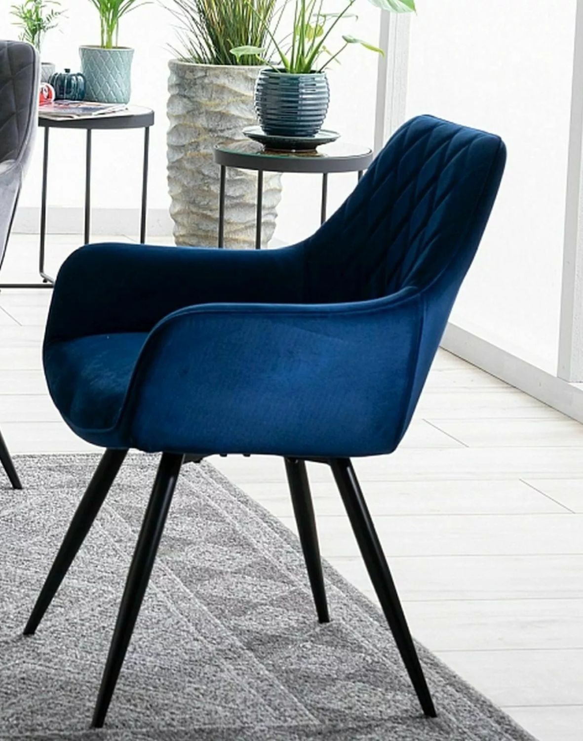 krzeslo linea velvet granat