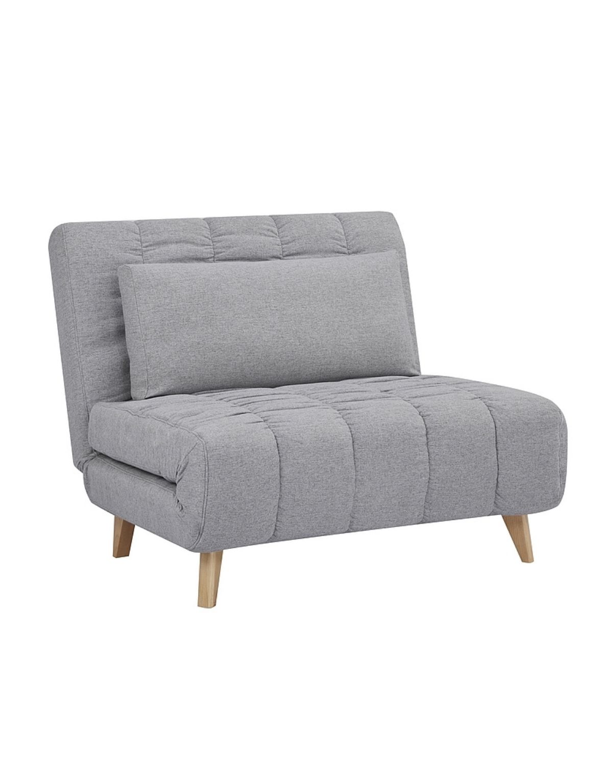 fotel rozkladany bill szary