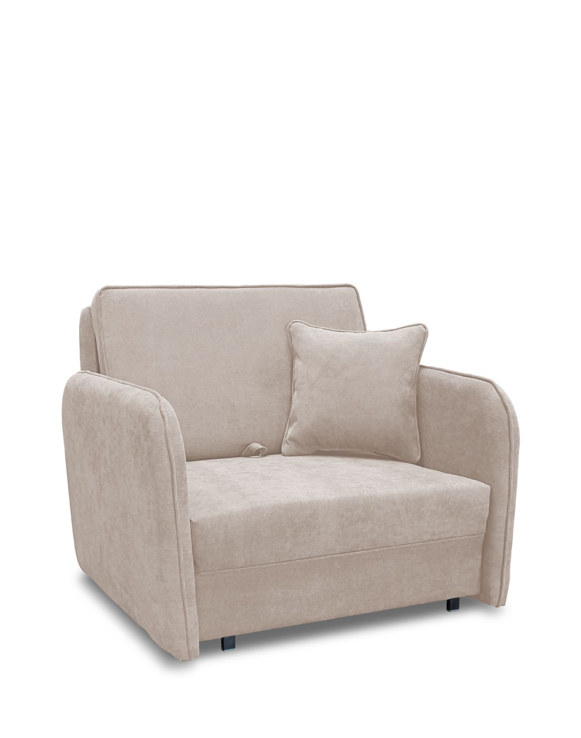 fotel rozkładany do spania ozi 1 beżowy