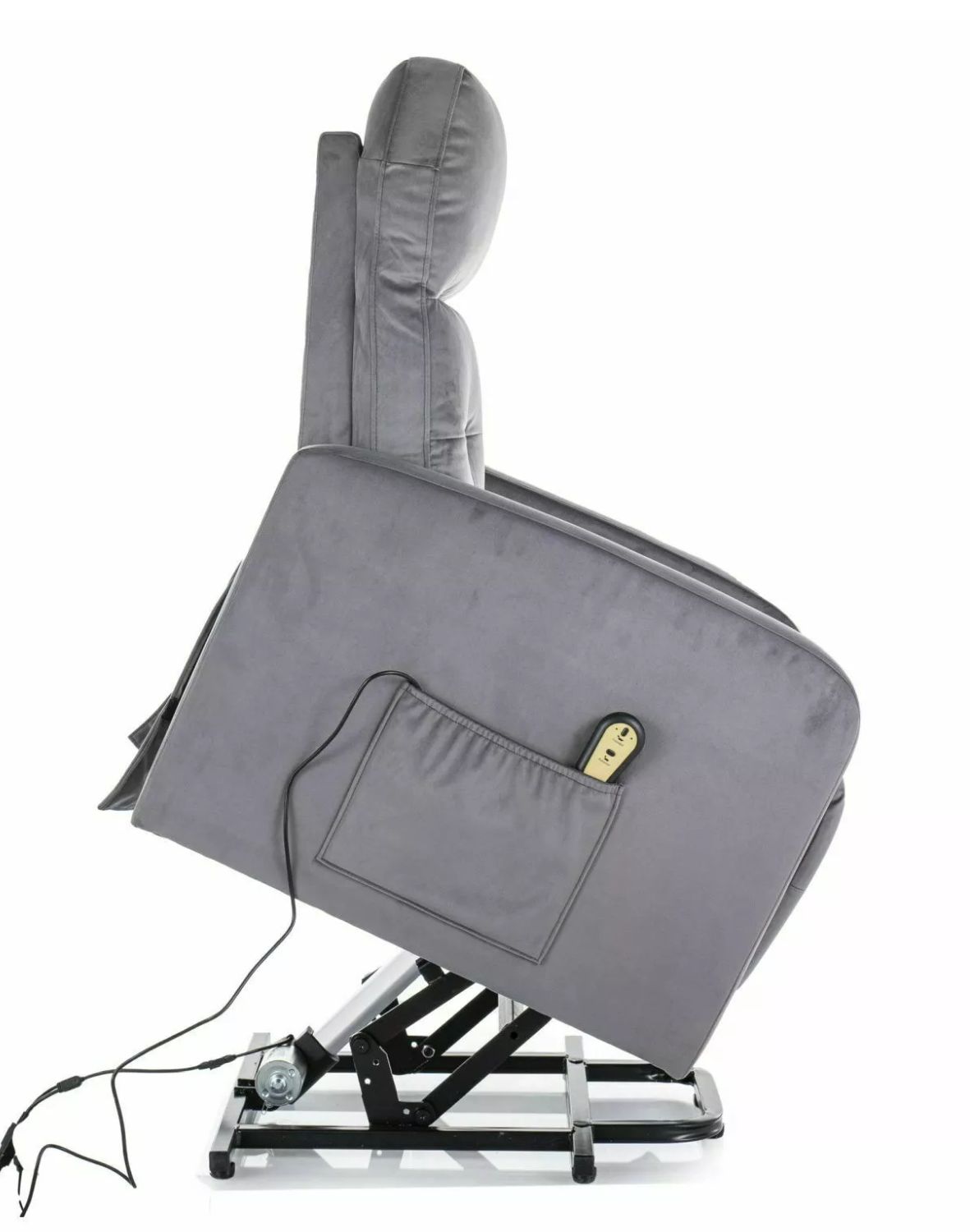 fotel rozkladany otus ii szary