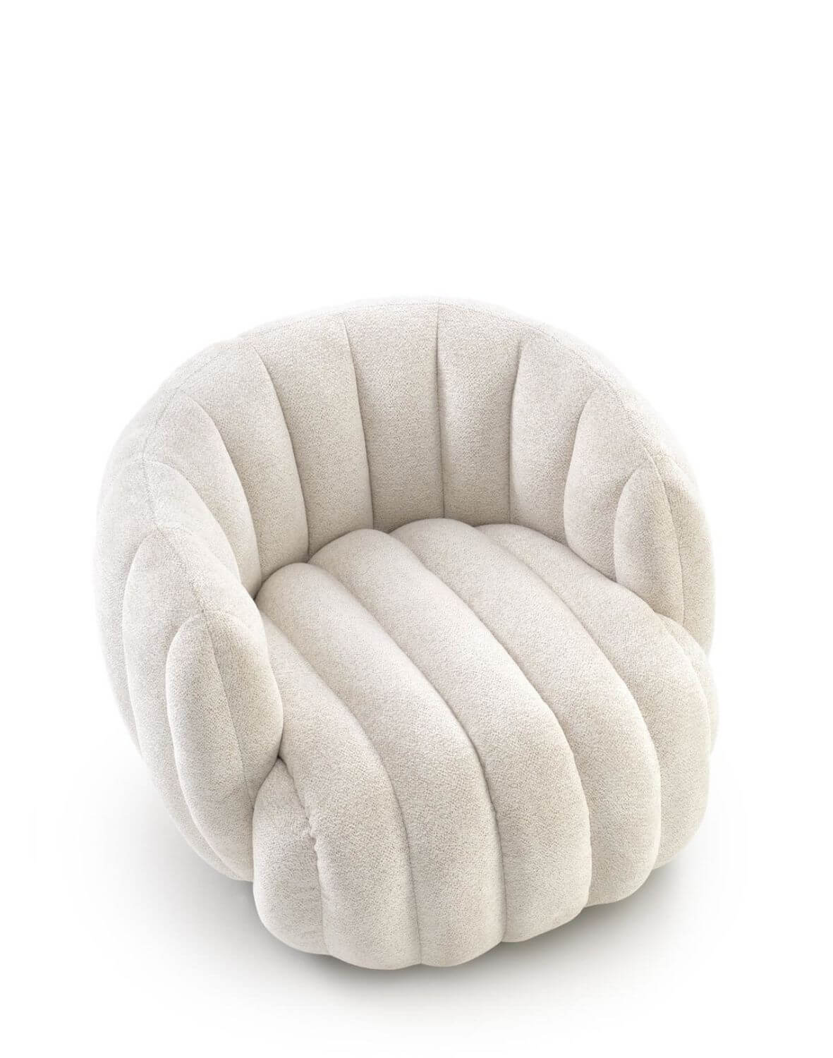 fotel wypoczynkowy fraser, obrotowy 360, kemowy