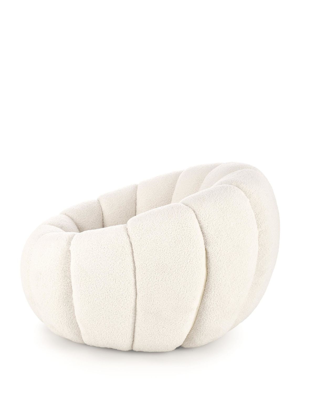 fotel wypoczynkowy gaspar 2, kremowy, boucle