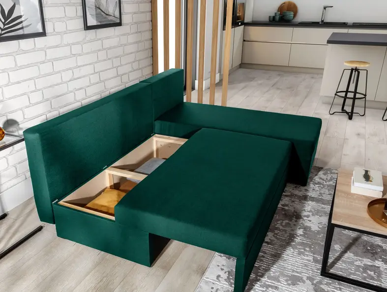 Narożnik z funkcją spania Gino