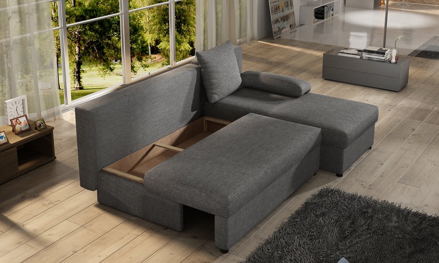 Narożnik z funkcją spania Gino