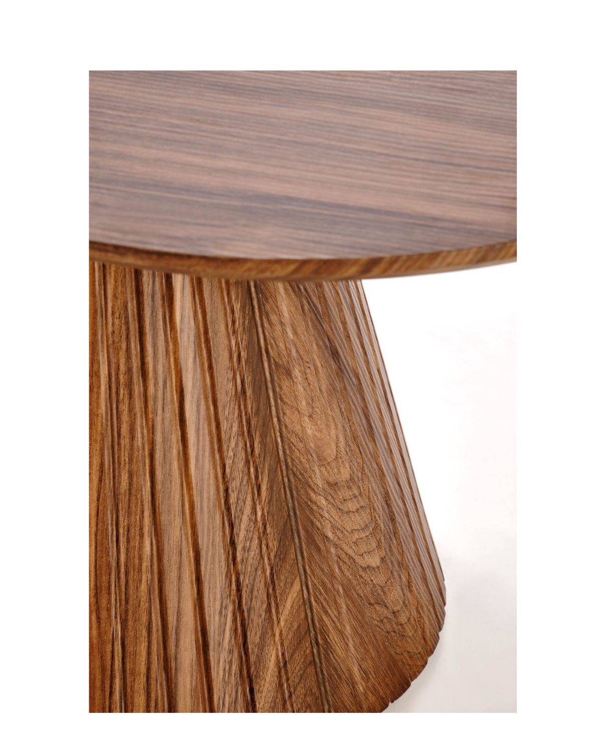 stoli kawowy okrągły orzechowy gisela