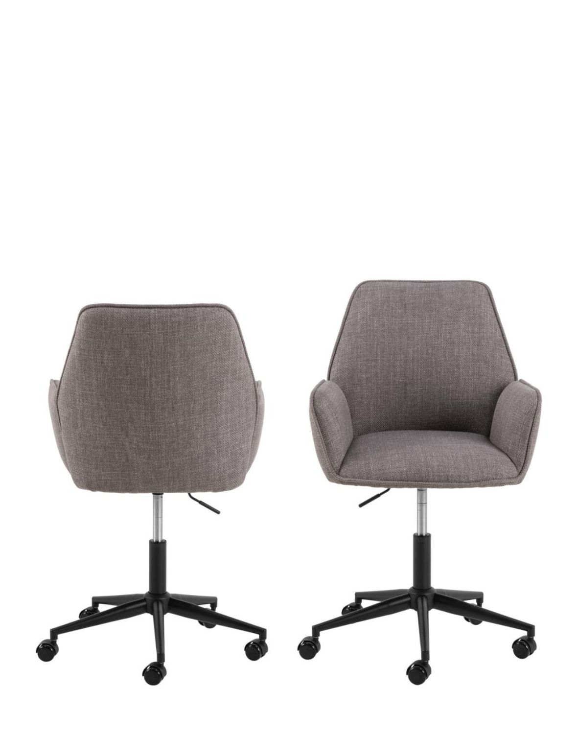 krzesło biurowe glenda z podłokietnikami, regulowane i obrotowe (108501)