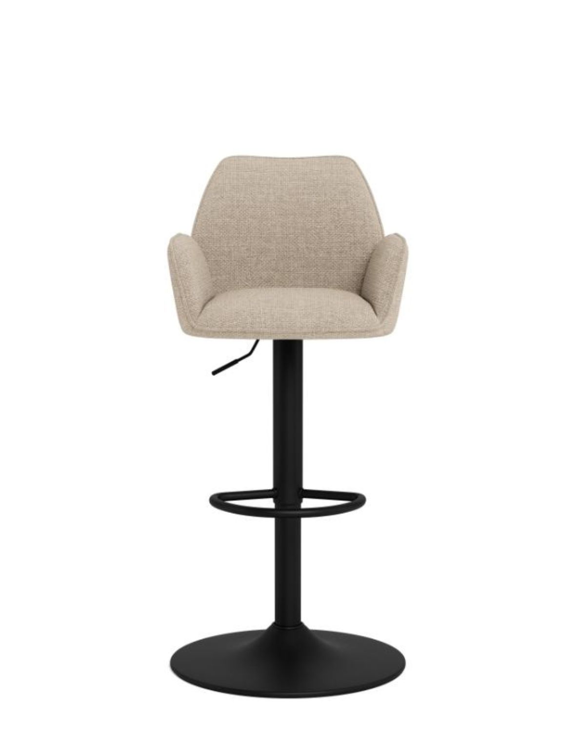 hoker glenda, beżowy z podłokietnikami i regulacją wysokości (08502)