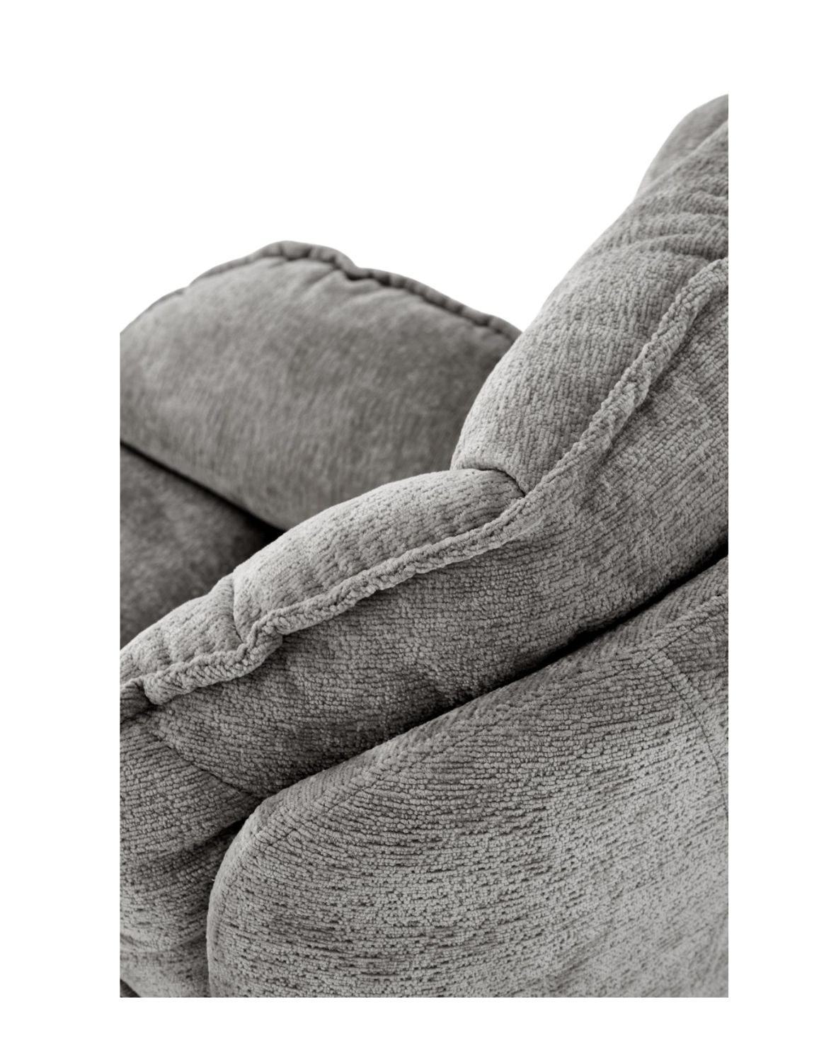 fotel obrotowy guido szary, obrotowy 360°, chrom