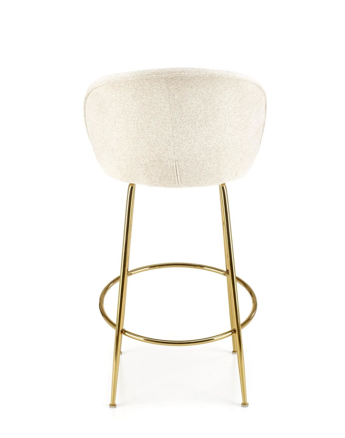 hoker do kuchni h116, kremowy, złoty stelaż