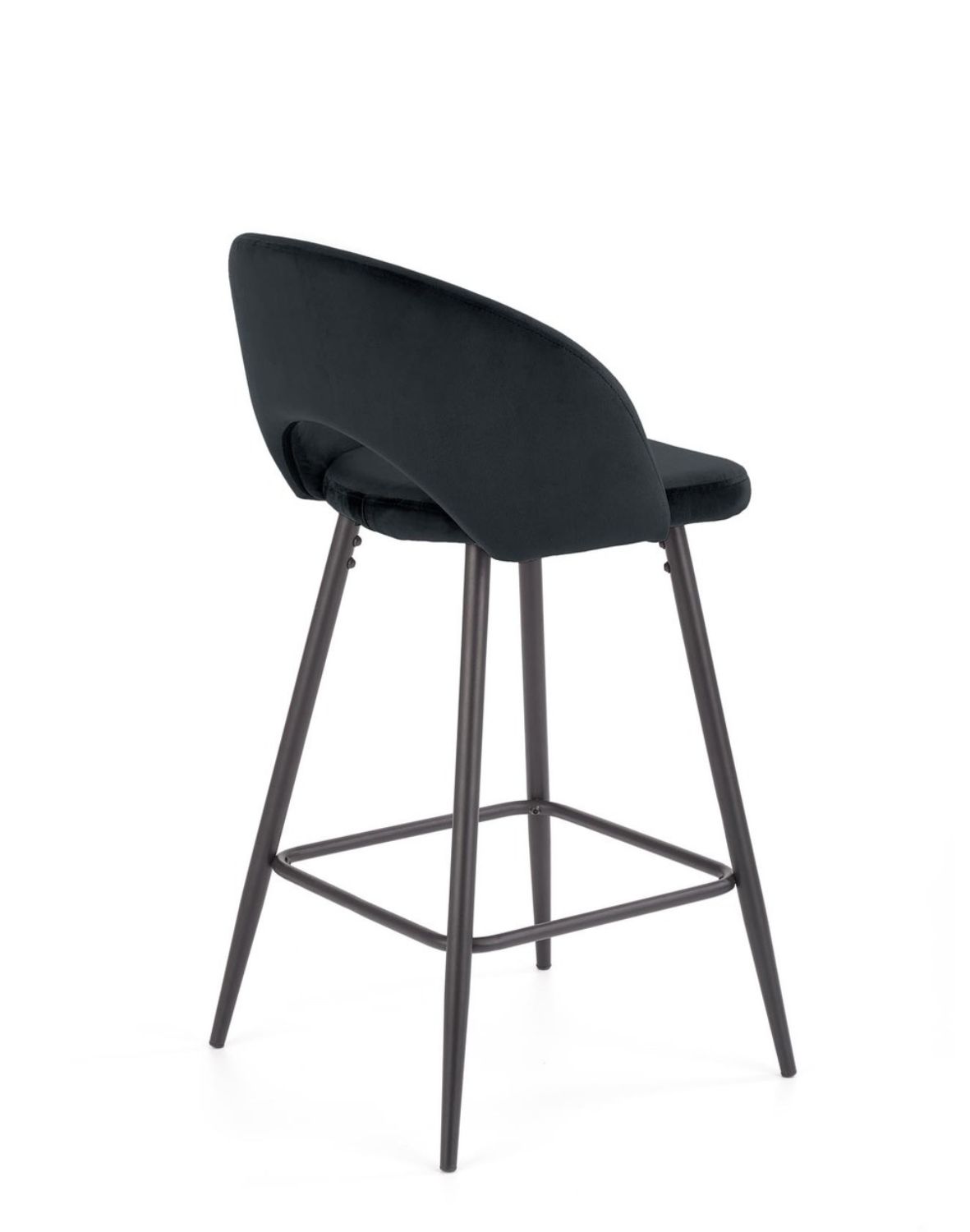 hoker do kuchni h96, czarny welwet