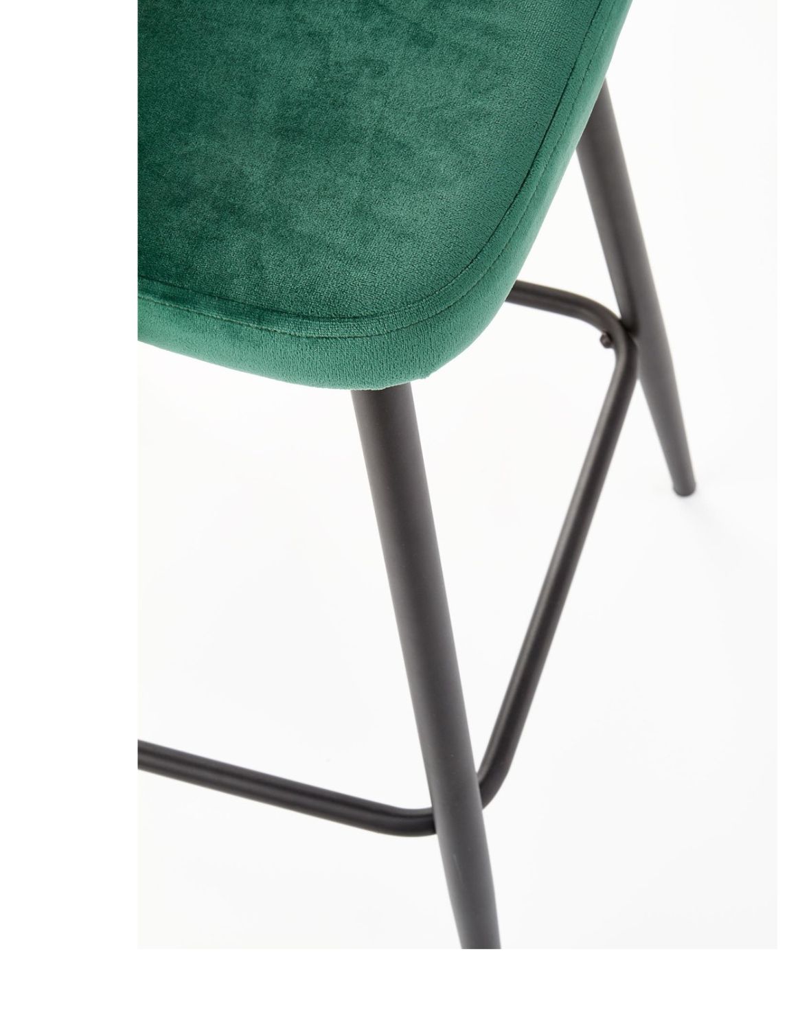 hoker do kuchni h96, zielony welwet